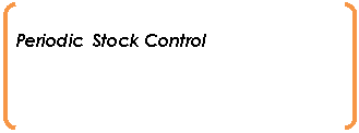Parenth&egrave;ses: Periodic  Stock Control
