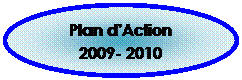 Ellipse: Plan d&rsquo;Action 2009- 2010